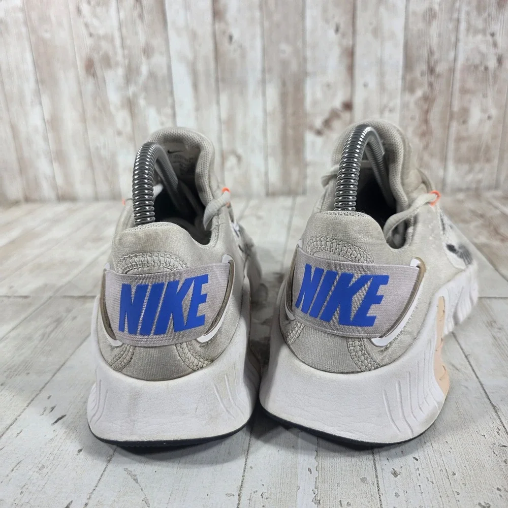 Nike Free Metcon 4 Women 7 Leopard Print Training Shoes Desert Sand DJ4310-074